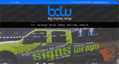 Desktop Screenshot of bigdaddywrap.com